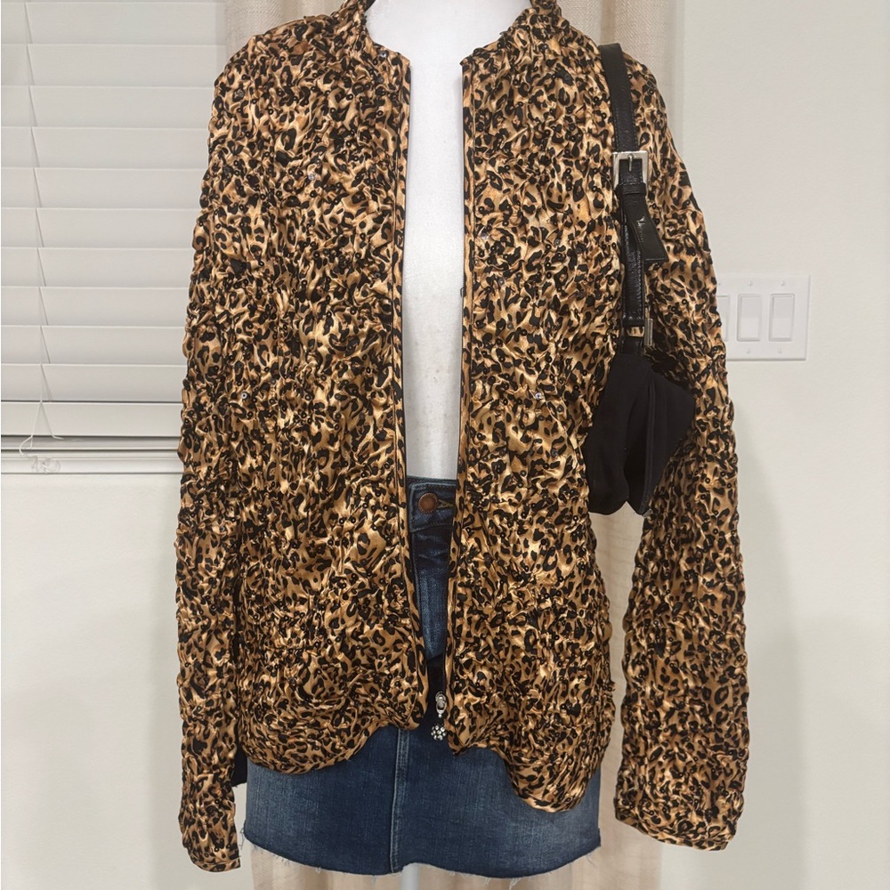 Leopard Print Women's Jacket